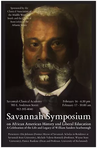 Image: Savannah Symposium on African American History and Liberal Education: A Celebration of the Life and Legacy of William Sanders Scarborough