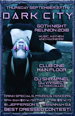 Image: Goth Nigh Reunion and Dark City Gothic Ball 2018