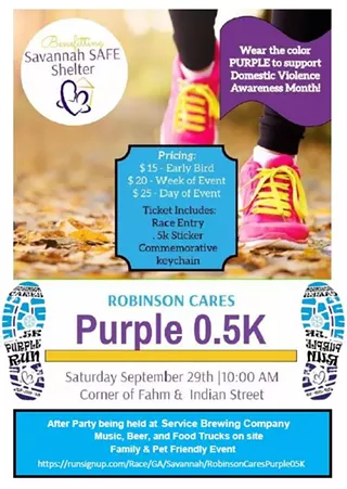 Image: Robinson Cares Purple 0.5K