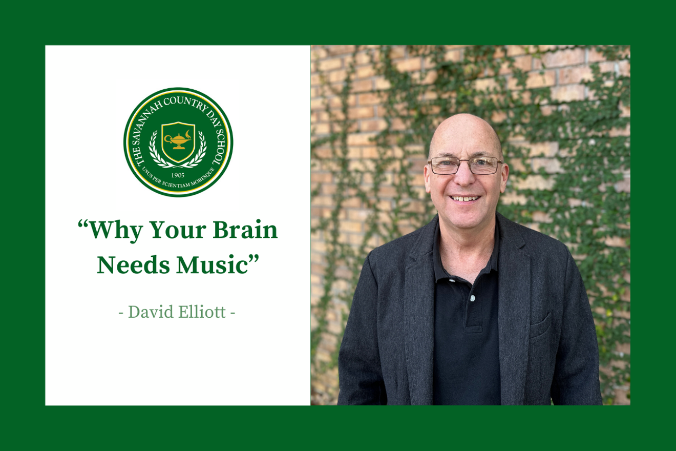 The Savannah Country Day School's 2024 Faculty Explorations Lecture Series kicks off with Music Director David Elliott!