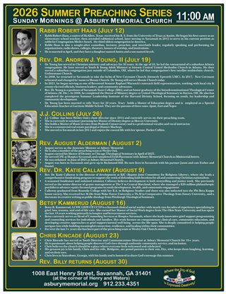 Image: 2026 Summer Preaching Series