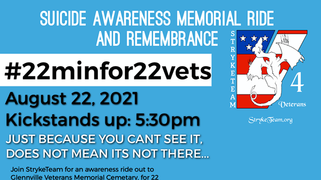 #22min422vets Awareness and Memorial Ride