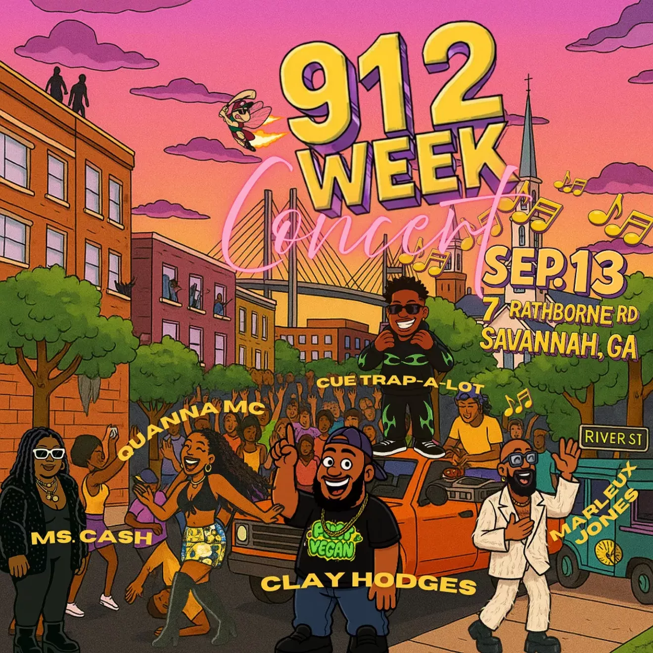 912 Concert | Sat., 9.13.25 | 8PM-12AM | The Stables