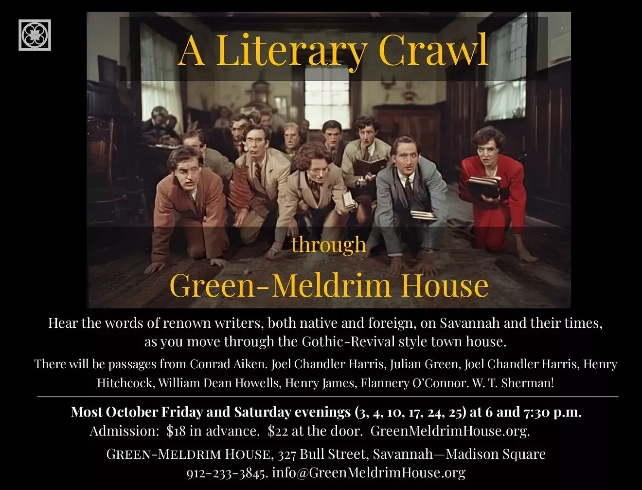 October 2025 - A Literary Crawl through Green-Meldrim House