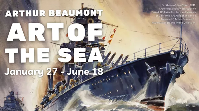 Image: Arthur Beaumont Exhibit Opening "Art of the Sea"