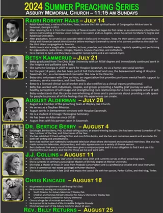 Image: Asbury Memorial Church presents Dr. Bertice Berry - August 4th
