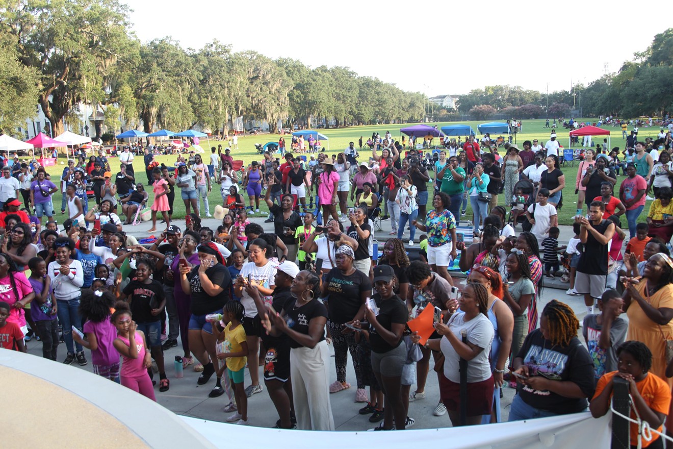 Crowds gather at Forsyth Park for Gospel on the Greens