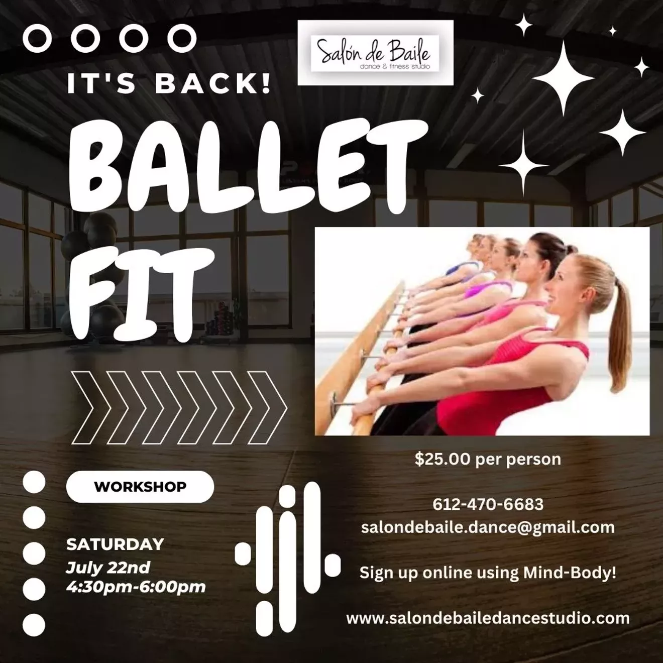 Ballet Fit at SdeBDanceStudio Pooler, GA