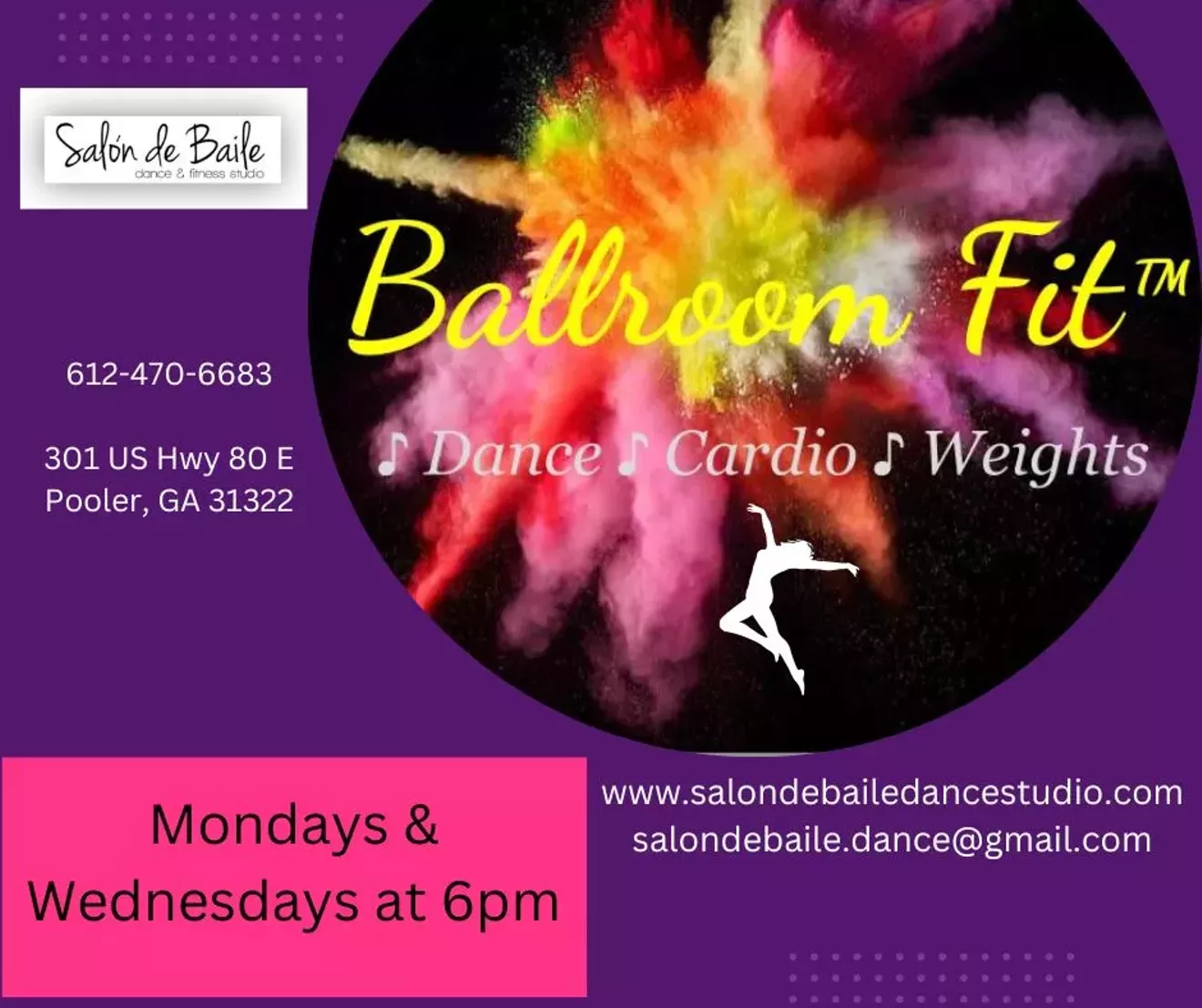 Ballroom Fit at SdeBDanceStudio Pooler GA