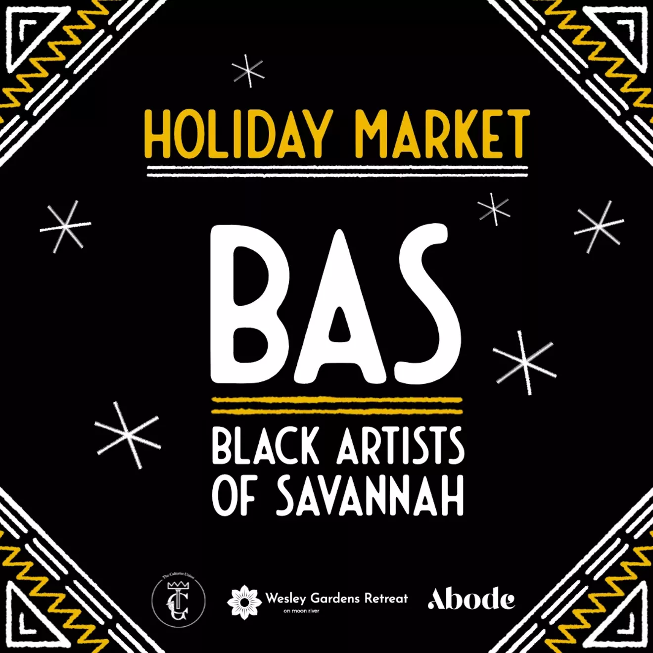 BAS Black Artist of Savannah Holiday Art Market