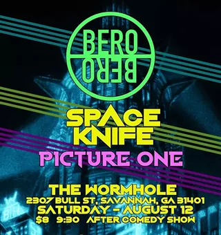 Image: Bero Bero, Space Knife & Picture One Live at The Wormhole