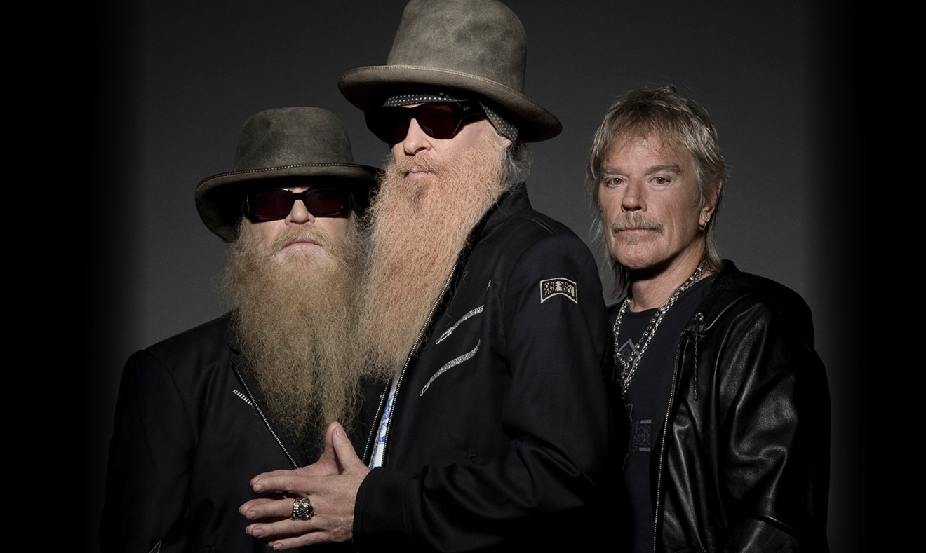 ZZ Top returns to Savannah on Wed. Nov. 17. Note: This photo includes now deceased bassist Dusty Hill (Left) , Billy Gibbons and Frank Beard. Elwood Francis will be taking over for Hill on this tour.