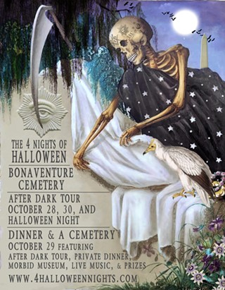 Bonaventure After Dark: Tour, Dinner, Entertainment, Morbid Museum, Prizes & More!