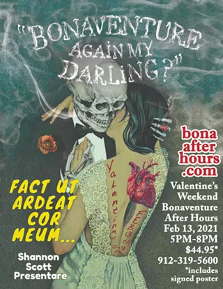 Image: Bonaventure Cemetery After Dark Valentine's Weekend