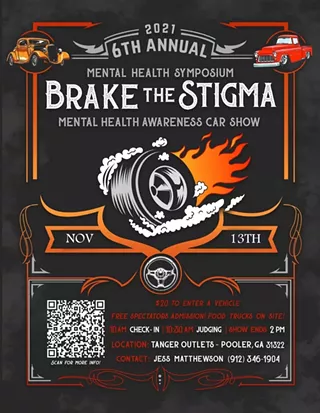 Image: Brake the Stigma: Mental Health Awareness Car Show