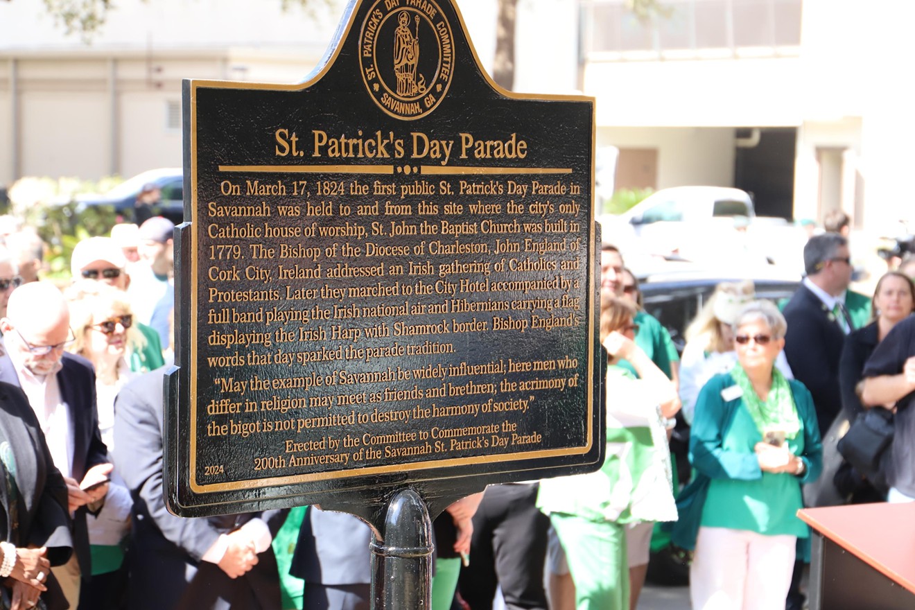 Ceremony for 200th Savannah St. Patrick’s Day Parade Historical Marker Unveiling
