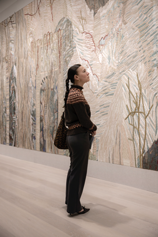 Image: Chambre de Soie (An evening in the silk room) at SCAD MOA