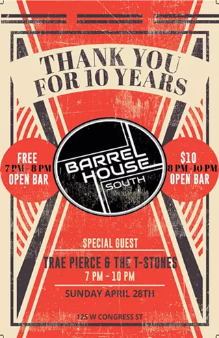 Image: Cheers to 10 Years @ Barrelhouse South