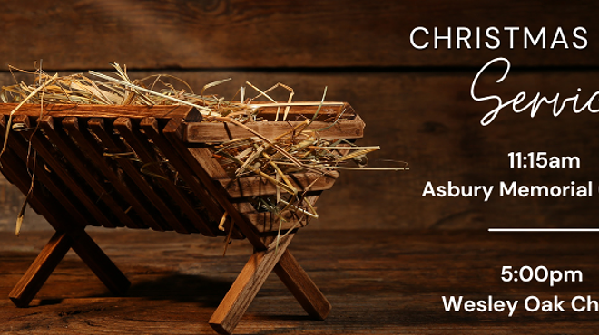 Image: Christmas Eve Service at Wesley Oak Church