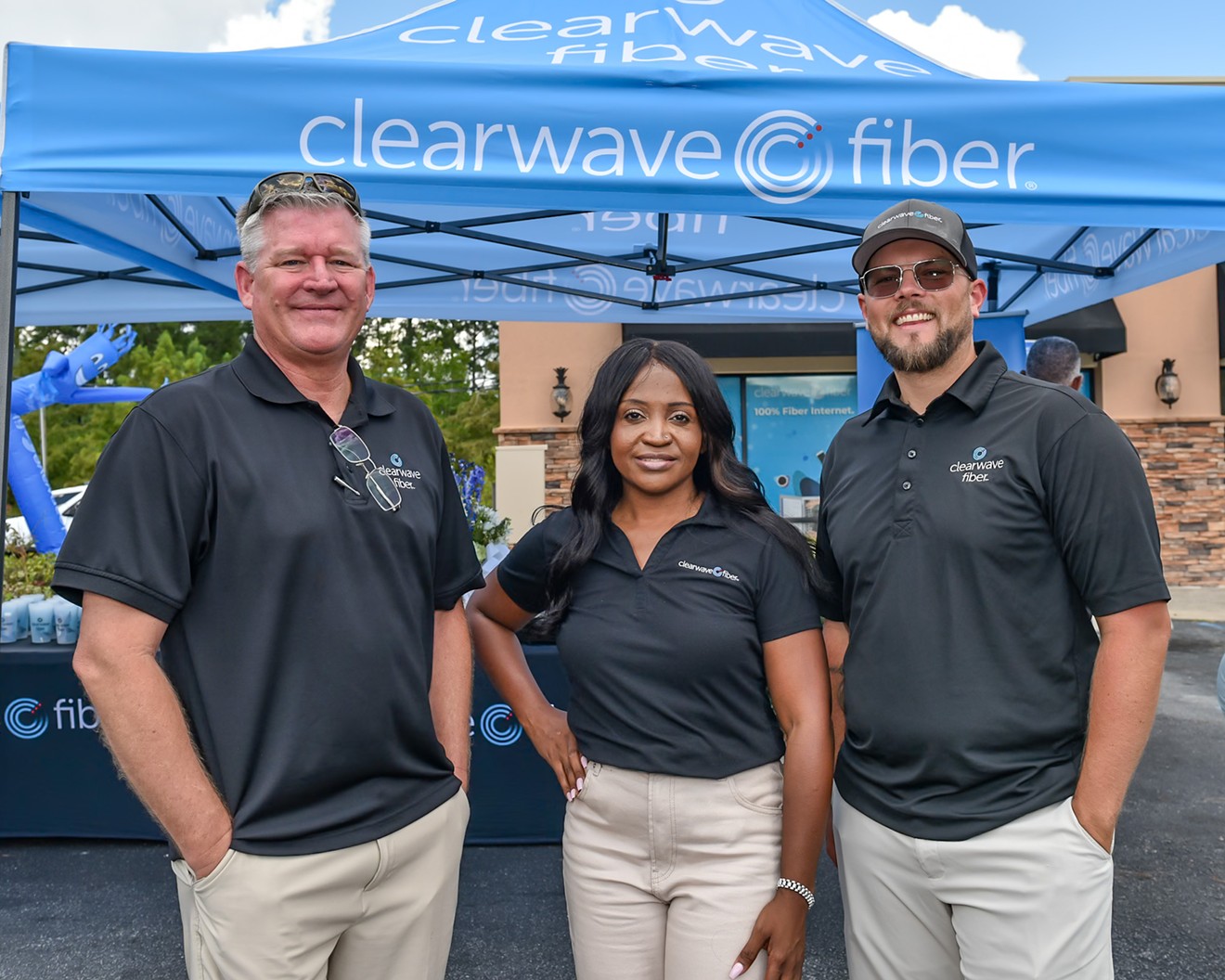 Clearwave Fiber's Hinesville, GA Customer Experience Center Grand Opening Ribbon Cutting