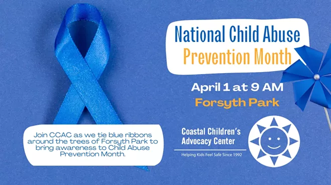 Image: Coastal Children&rsquo;s Advocacy Center to Raise Awareness with Blue Ribbons for National Child Abuse Prevention Month