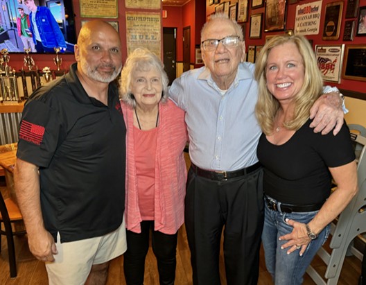 Col. Bill Wheeler 106th Birthday Celebration at Wiley’s Championship BBQ