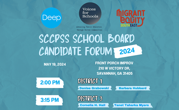 Connect Savannah to Livestream School Board Debate Tomorrow (9)