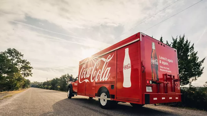 Image: Delivering the Future: Coca-Cola Truck Tour