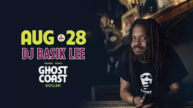 Image: DJ Basik Lee at Ghost Coast