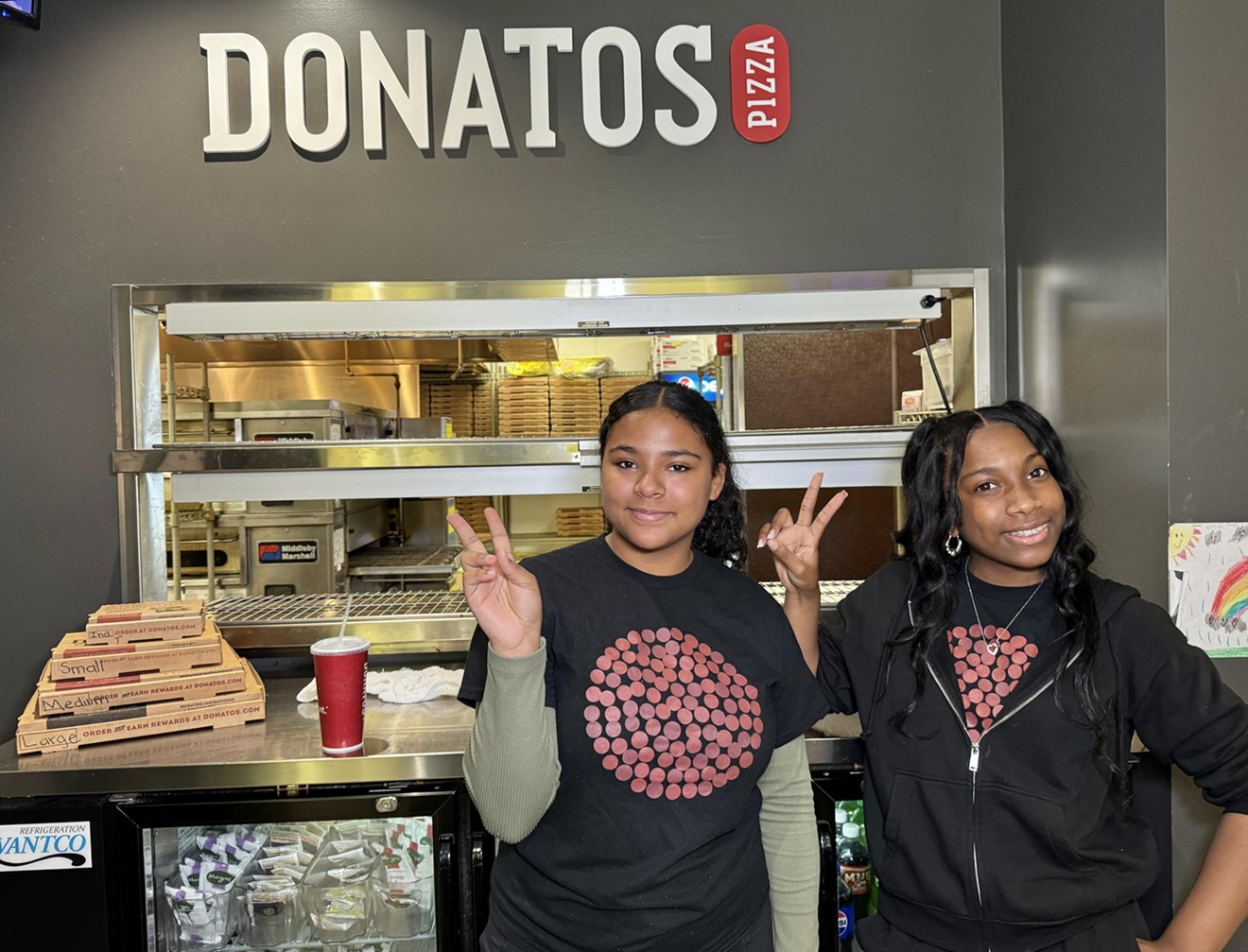 DONATOS Pizza Welcomes Ghost Pirates Players