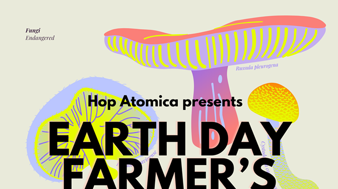 Image: Earth Day Farmer's Market + Mushroom Beer Release