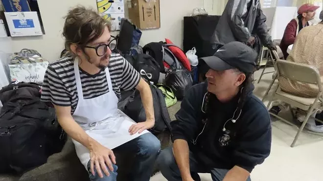 Image: Emmaus House serves a daily Feast of Love to the homeless and hungry