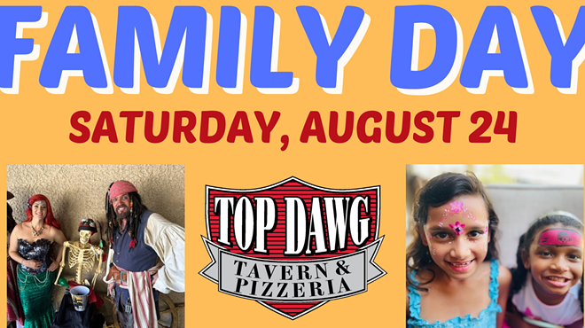 Image: Family Day at Top Dawg Tavern & Pizzeria on Hilton Head Island
