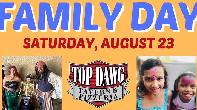 Image: Family Day at Top Dawg Tavern & Pizzeria on Hilton Head Island