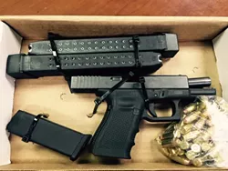 Firearms purchases lead to arrest of repeat offender