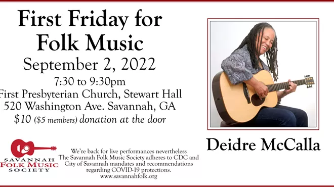 Image: First Friday for Folk Music - Deidre McCalla