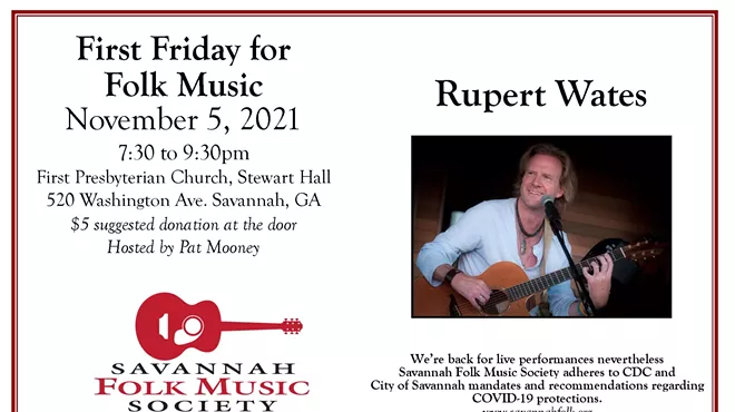Image: First Friday for Folk Music - Rupert Wates in Concert