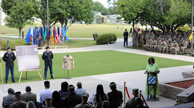 Forever remembered:   3rd Infantry Division dedicates Marne Garden to fallen leader