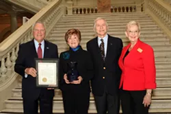 Fred & Dinah Gretsch receive GA Governor's Award