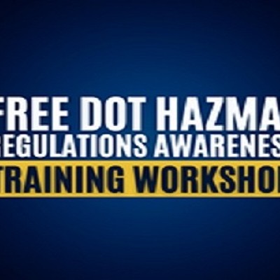 FREE DOT Hazardous Materials Regulations Awareness Training Workshop