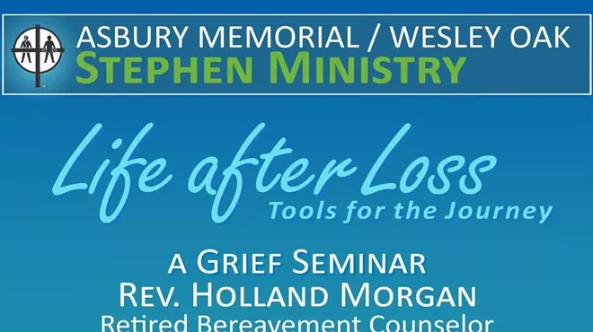 Image: Free Grief Support Group hosted by Asbury Memorial Church