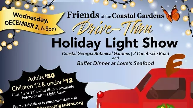 Image: Friends of Coastal Gardens Drive-Thru Holiday Light Show