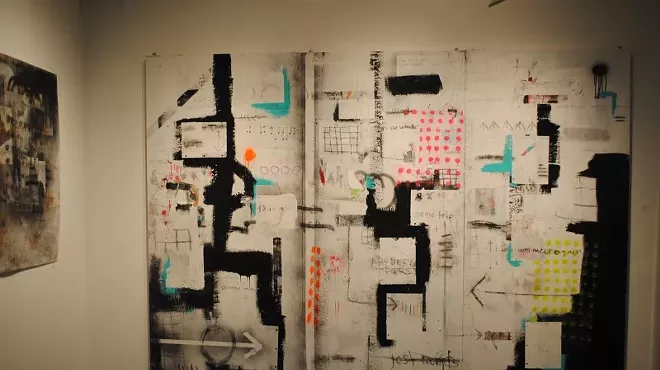 Image: Gallery Hop: The forecast called for art