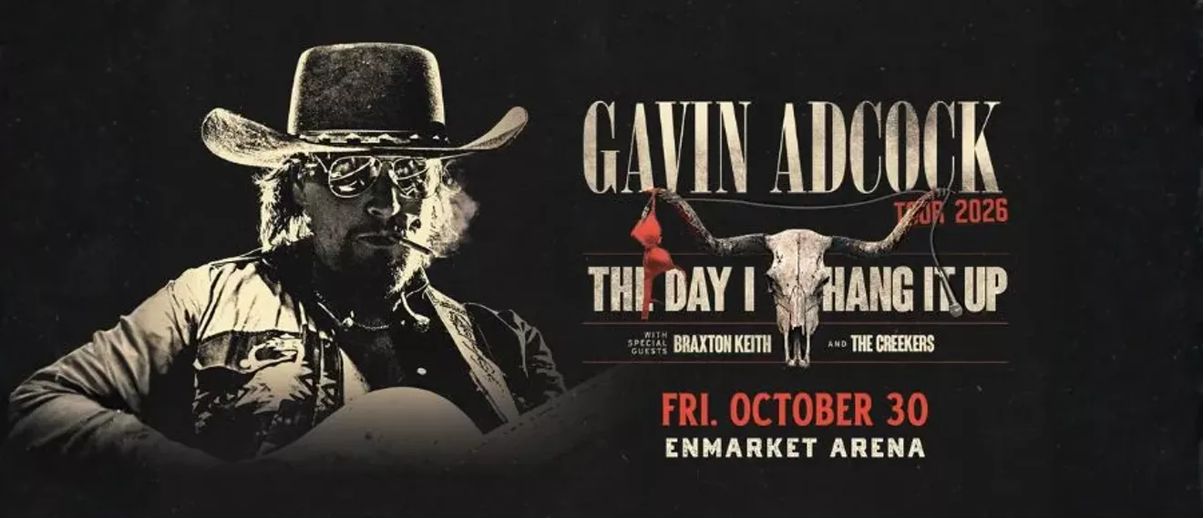 Gavin Adcock at Enmarket Arena