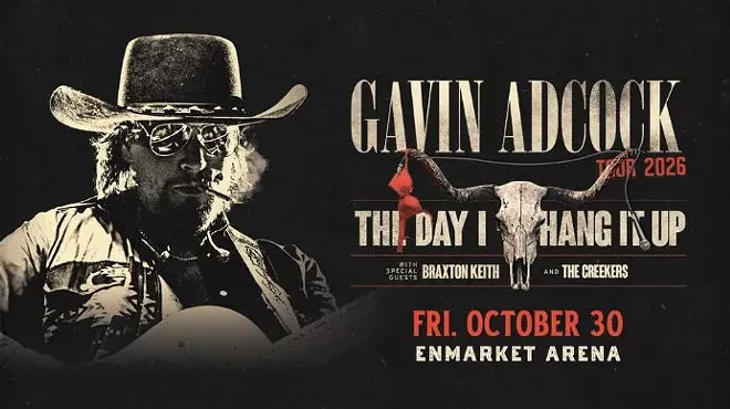 Image: Gavin Adcock at Enmarket Arena