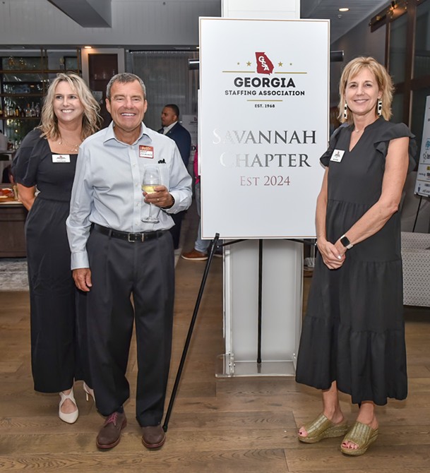 Georgia Staffing Association Host Savannah Chapter Grand Opening