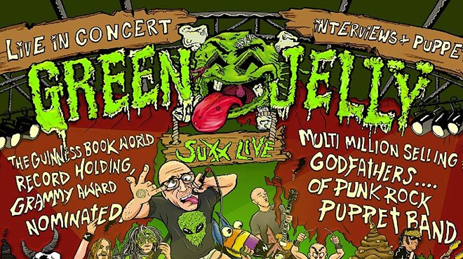 GREEN JELLY with guests Green Room Live at The Wormhole