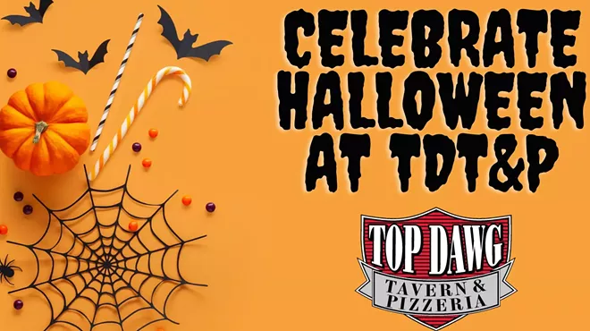 Image: Halloween Fun at Top Dawg Tavern & Pizzeria on Hilton Head Island