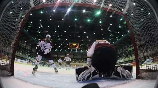 Image: Hard hits and slap shots: Hockey Classic celebrates 20 years