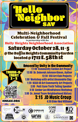 Image: Hello Neighbor SAV Multi-Neighborhood Celebration & Fall Festival
